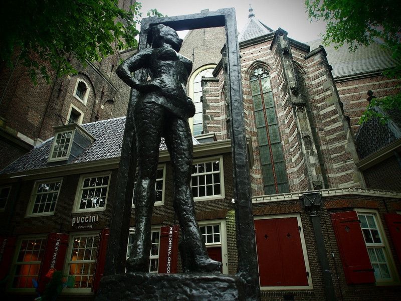 A Statue Dedicated to Sex Workers in Amsterdam