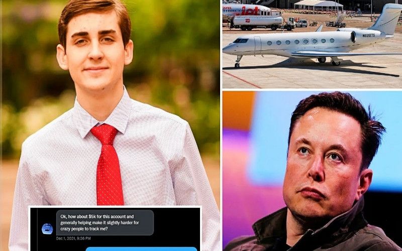 Teen rejects free Tesla to delete Twitter account that tracks Elon Musk’s private jet