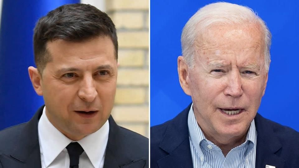 Biden speaks with Ukrainian president amid concerns of Russian invasion